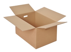 Big cardboard box with lid discount